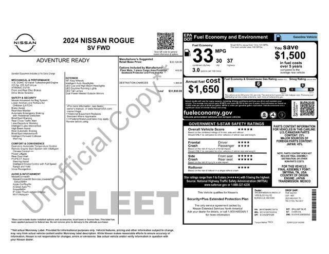2024 Nissan Rogue SV Raleigh NC