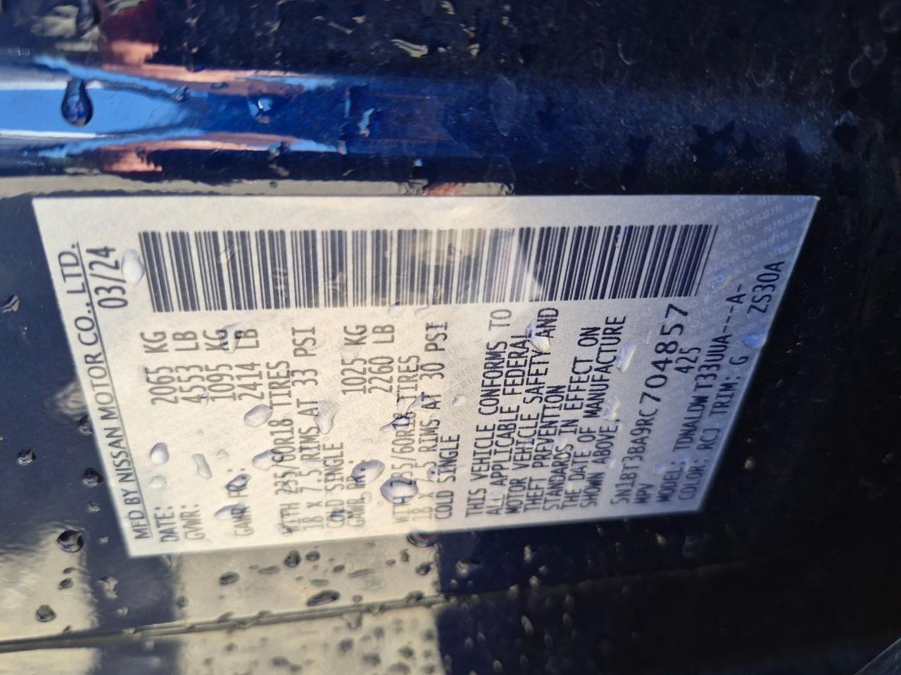 2024 Nissan Rogue SV Roseville CA