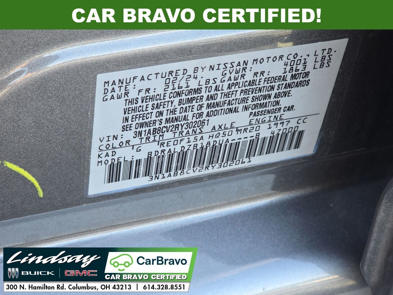 2024 Nissan Sentra SV Columbus OH