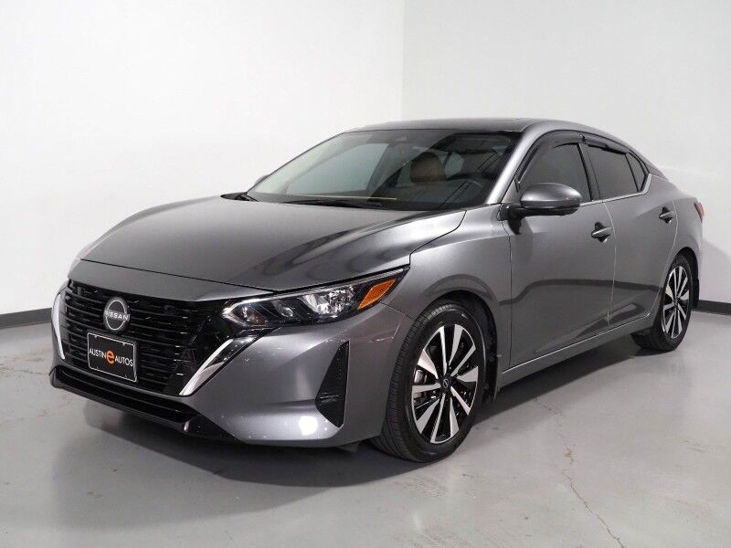 2024 Nissan Sentra SV *SV PREMIUM PKG, ADAPTIVE CRUISE, SAFETY ALERTS, 360 VIEW CAMERAS, COLOR TOUCHSCREEN, MOONROOF, LEATHER, HEATED SEATS/STEERING, REMOTE START, ALLOY WHEELS, BOSE, ANDROID & APPLE Round Rock TX