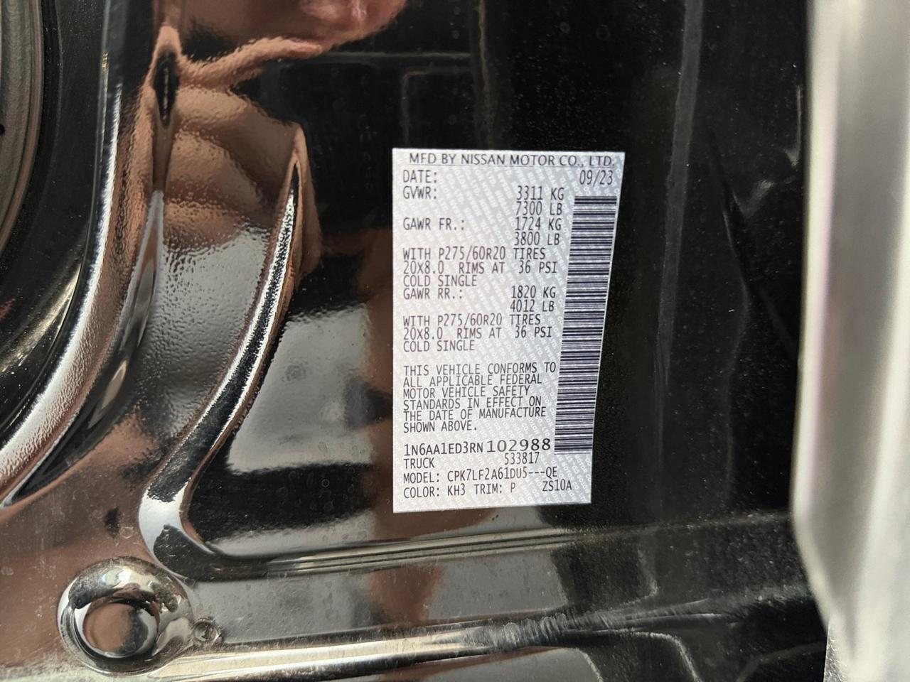 2024 Nissan Titan Platinum Reserve New Braunfels TX