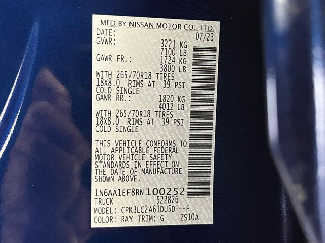 2024 Nissan Titan SV Carrollton TX