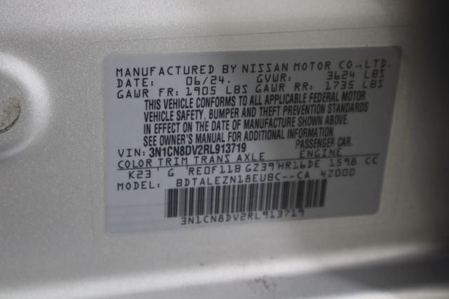 2024 Nissan Versa 1.6 S Raleigh NC