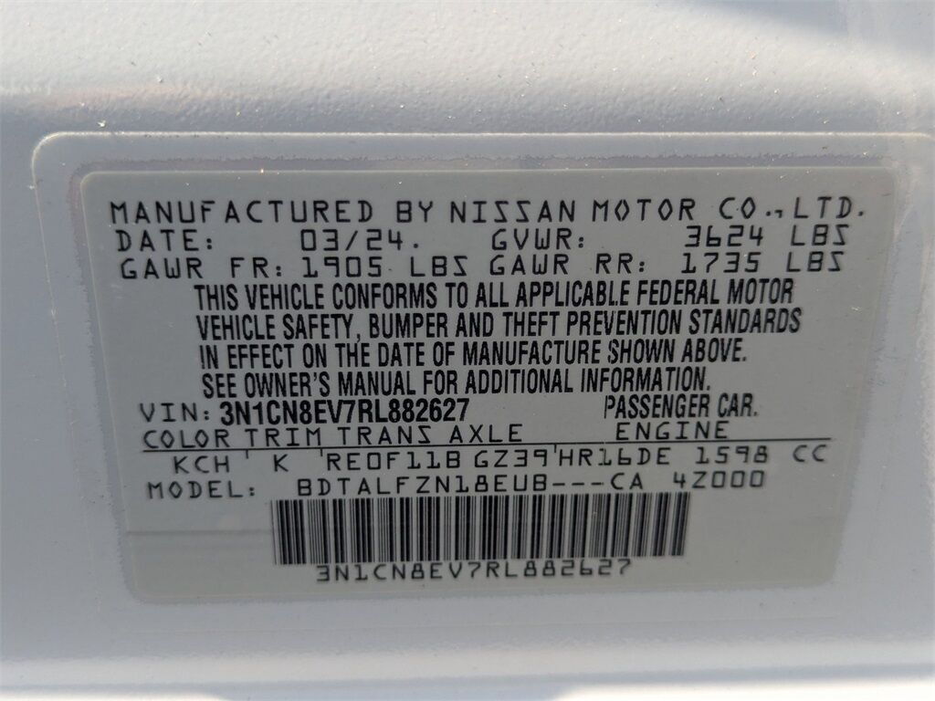 2024 Nissan Versa 1.6 SV Kennesaw GA