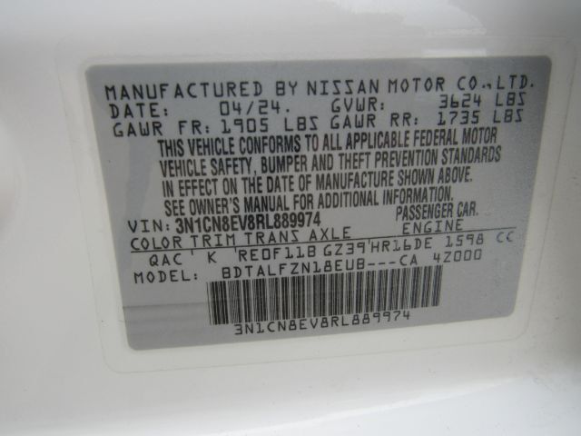 2024 Nissan Versa 1.6 SV Plano TX