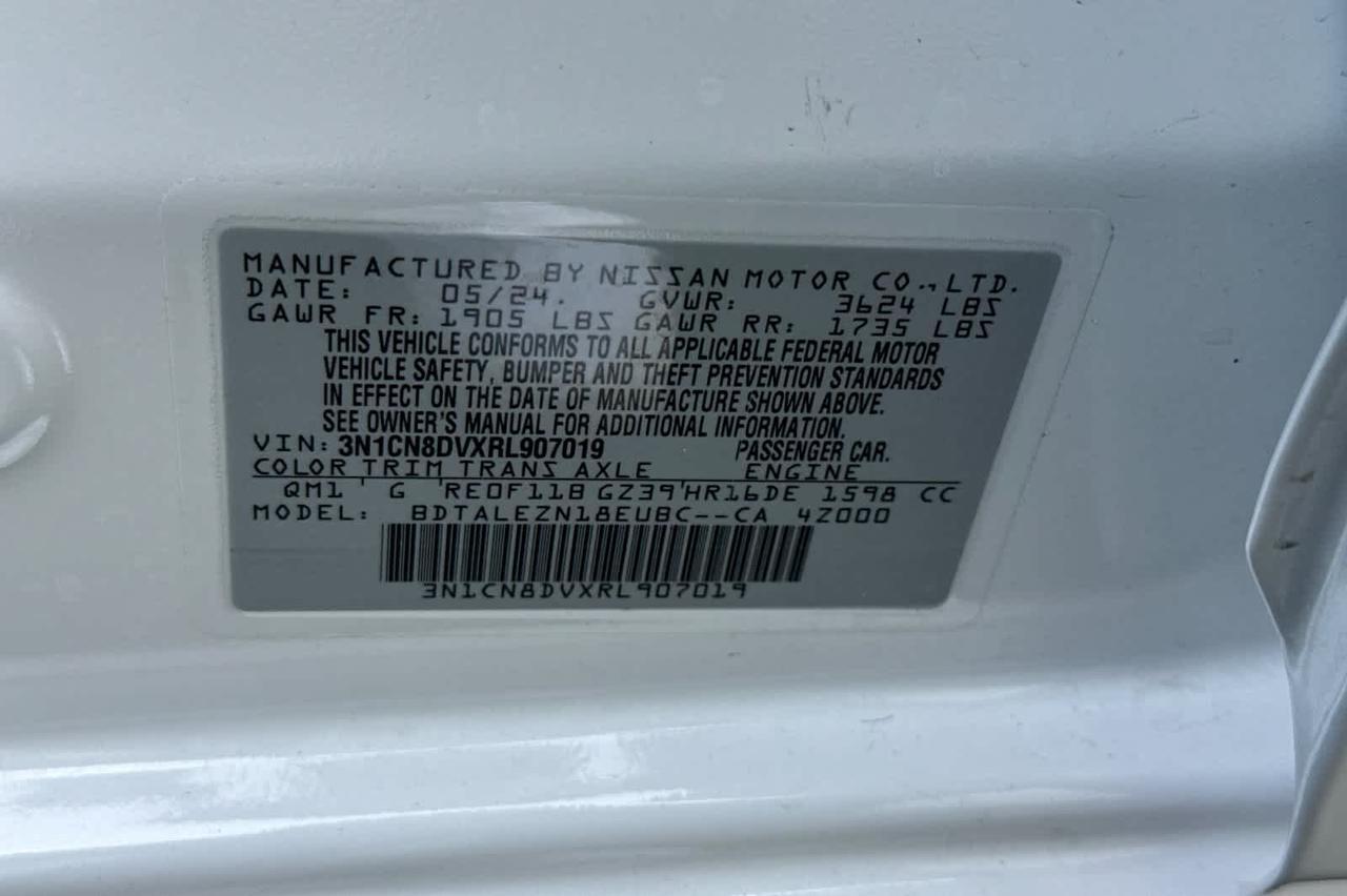 2024 Nissan Versa S Roseville CA