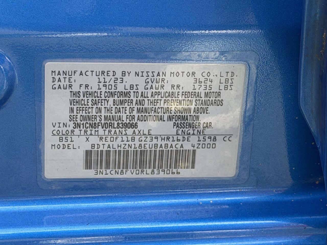 2024 Nissan Versa SR San Clemente CA