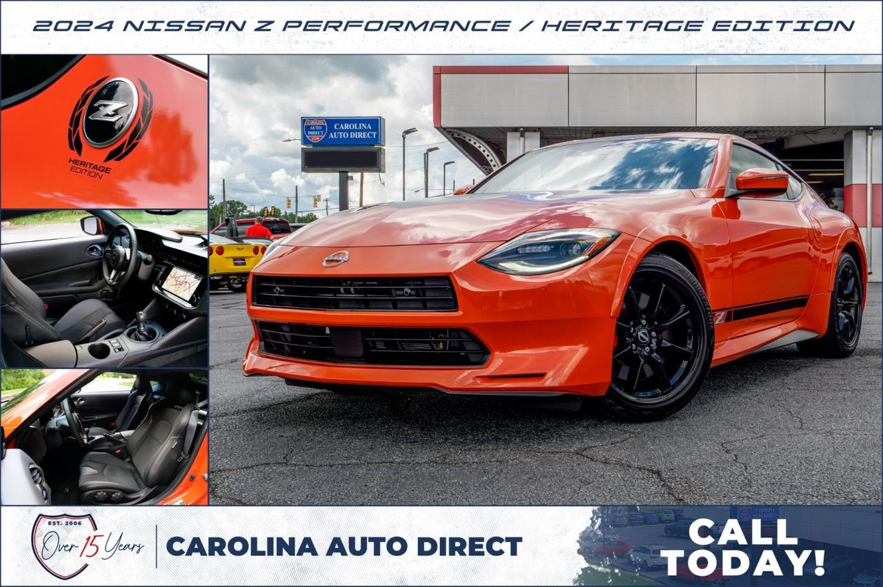 2024 Nissan Z Performance / Heritage Edition / Twin Turbo V6 / Manual!