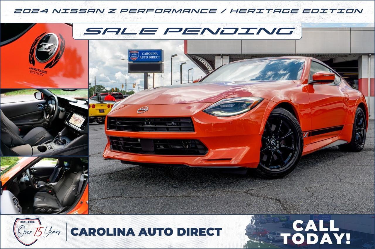 2024 Nissan Z Performance / Heritage Edition / Twin Turbo V6 / Manual!