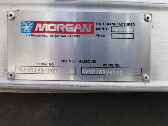 2024 No Make Morgan GVSR10326102 26' Aluminum Refrigerated Truck Body Miami FL