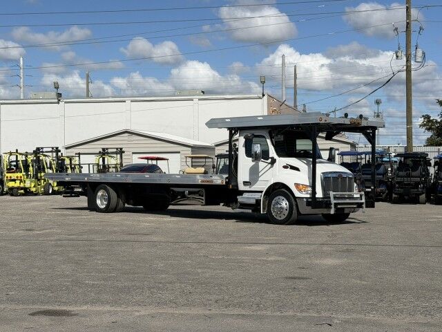 2024 Peterbilt 537 30' Jerr-Dan Aluminum 4-Car Carrier Truck Miami FL