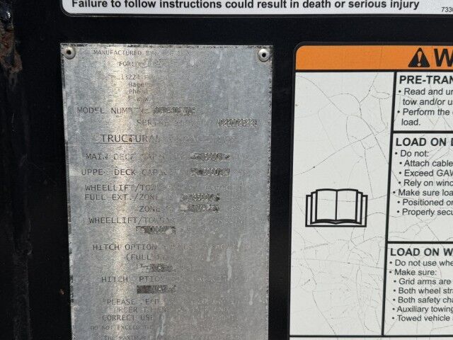 2024 Peterbilt 537 30' Jerr-Dan Aluminum 4-Car Carrier Truck Miami FL