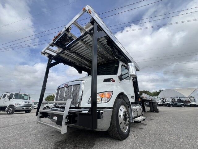 2024 Peterbilt 537 30' Jerr-Dan Aluminum 4-Car Carrier Truck Miami FL