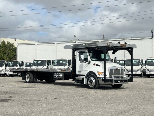 2024 Peterbilt 537 30' Jerr-Dan Aluminum 4-Car Carrier Truck