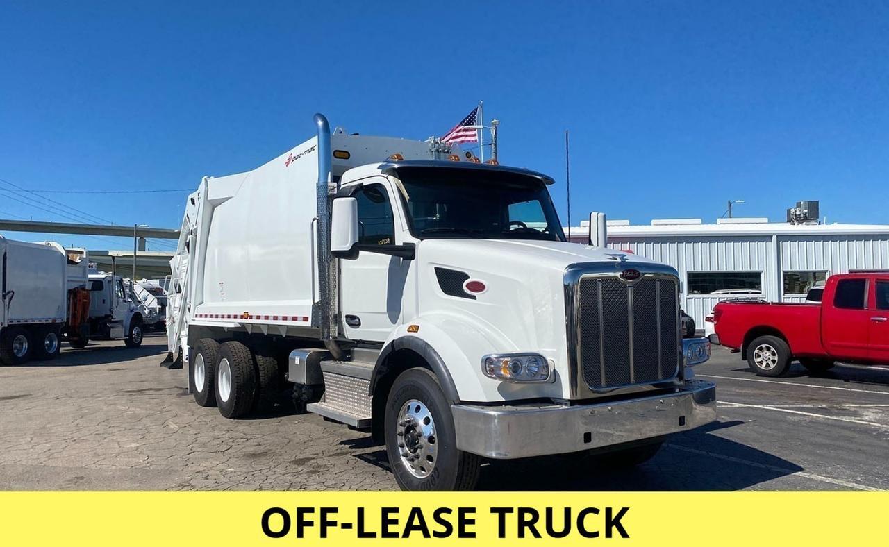 2024 Peterbilt 567 25 Yard PacMac Rear Loader Garbage truck