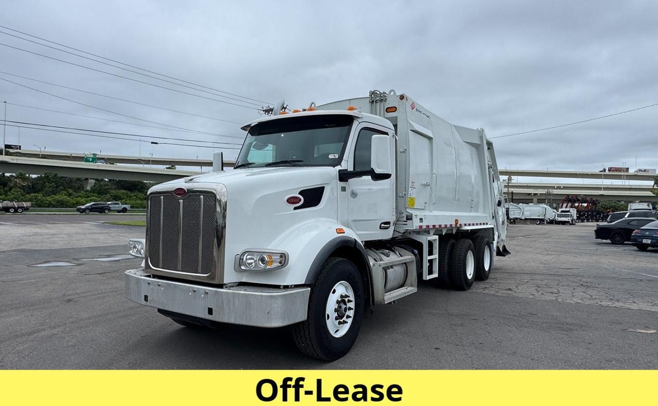 2024 Peterbilt 567 25 Yard PacMac Rear Loader Garbage truck