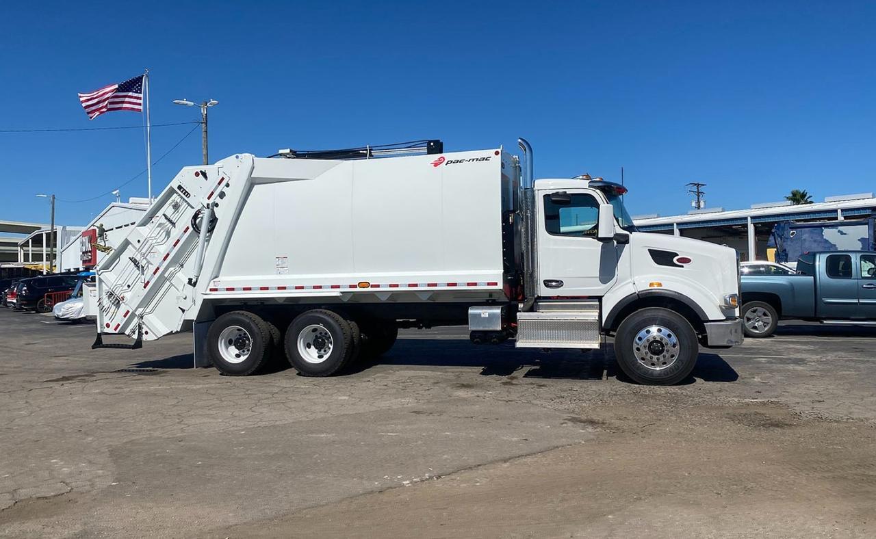 2024 Peterbilt 567 25 Yard PacMac Rear Loader Garbage truck Tampa FL