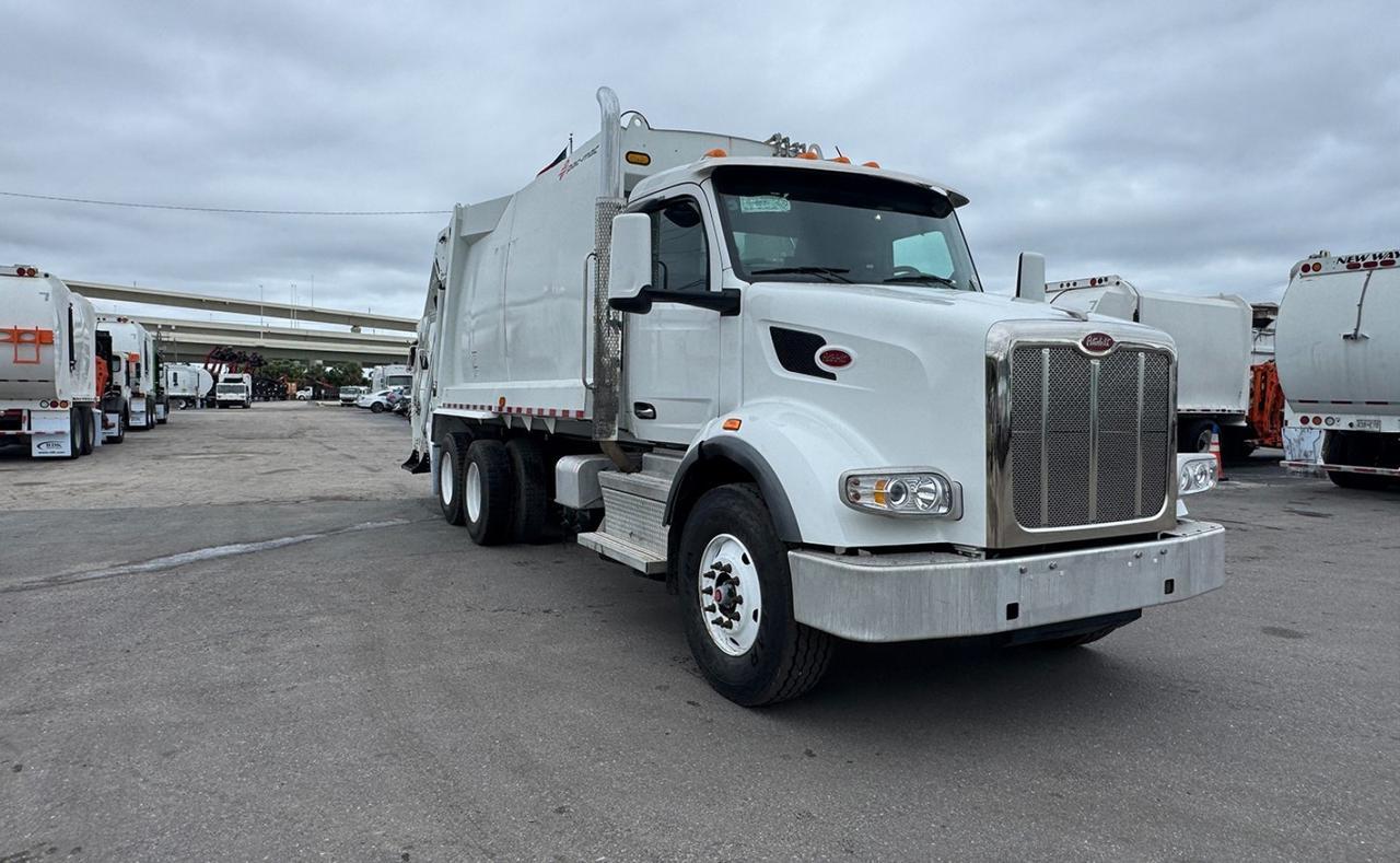 2024 Peterbilt 567 25 Yard PacMac Rear Loader Garbage truck