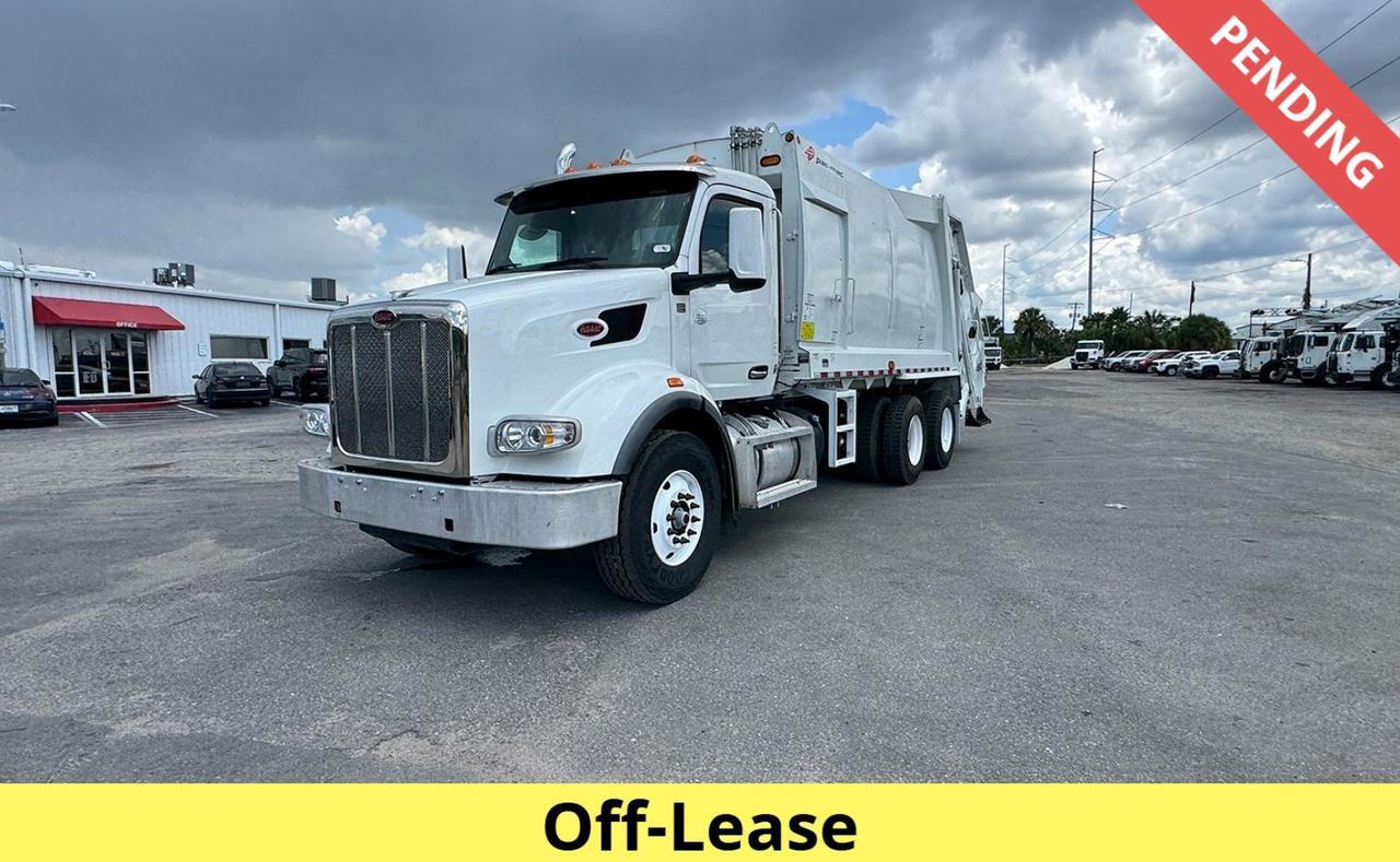 2024 Peterbilt 567 25 Yard PacMac Rear Loader Garbage truck