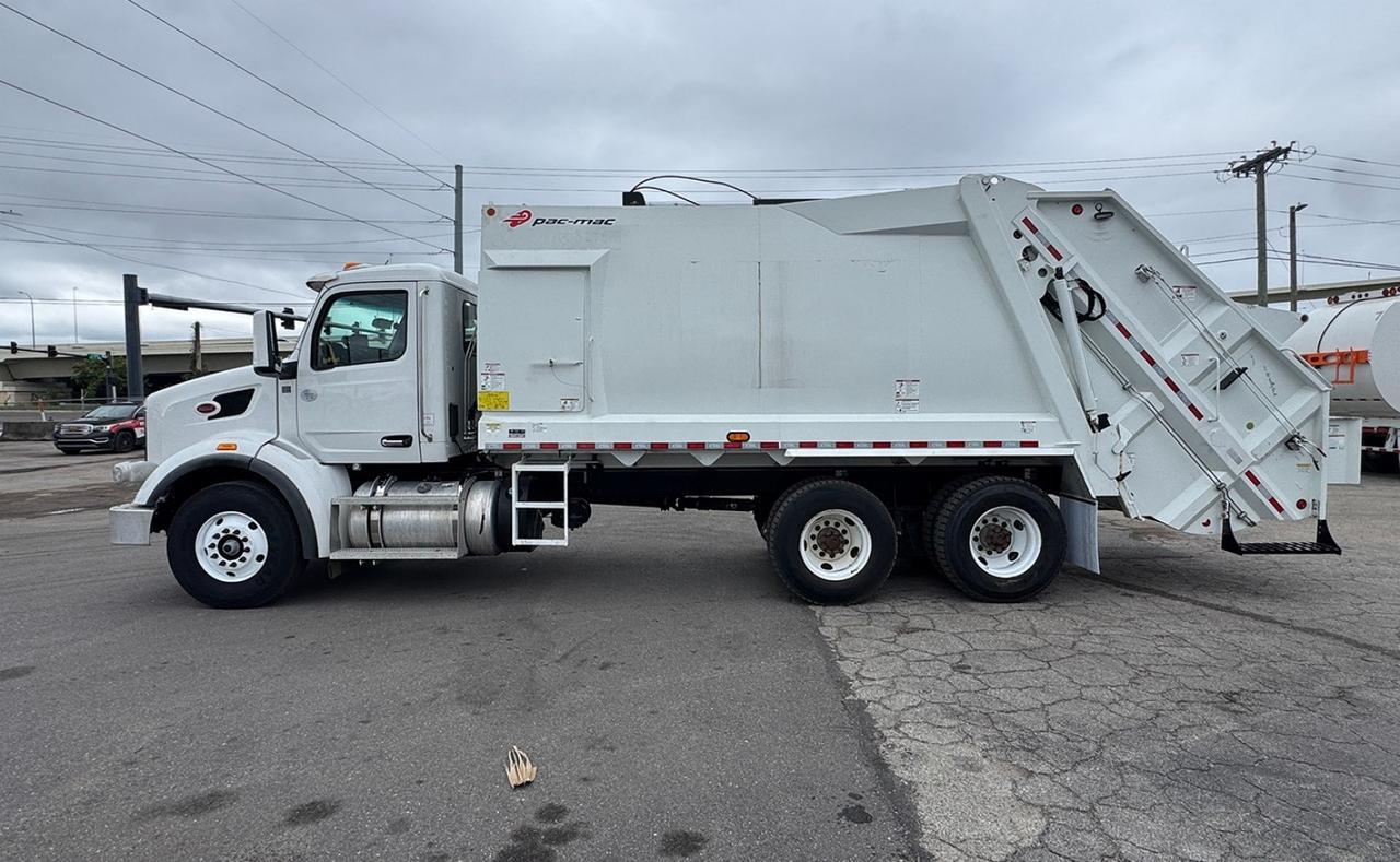 2024 Peterbilt 567 25 Yard PacMac Rear Loader Garbage truck