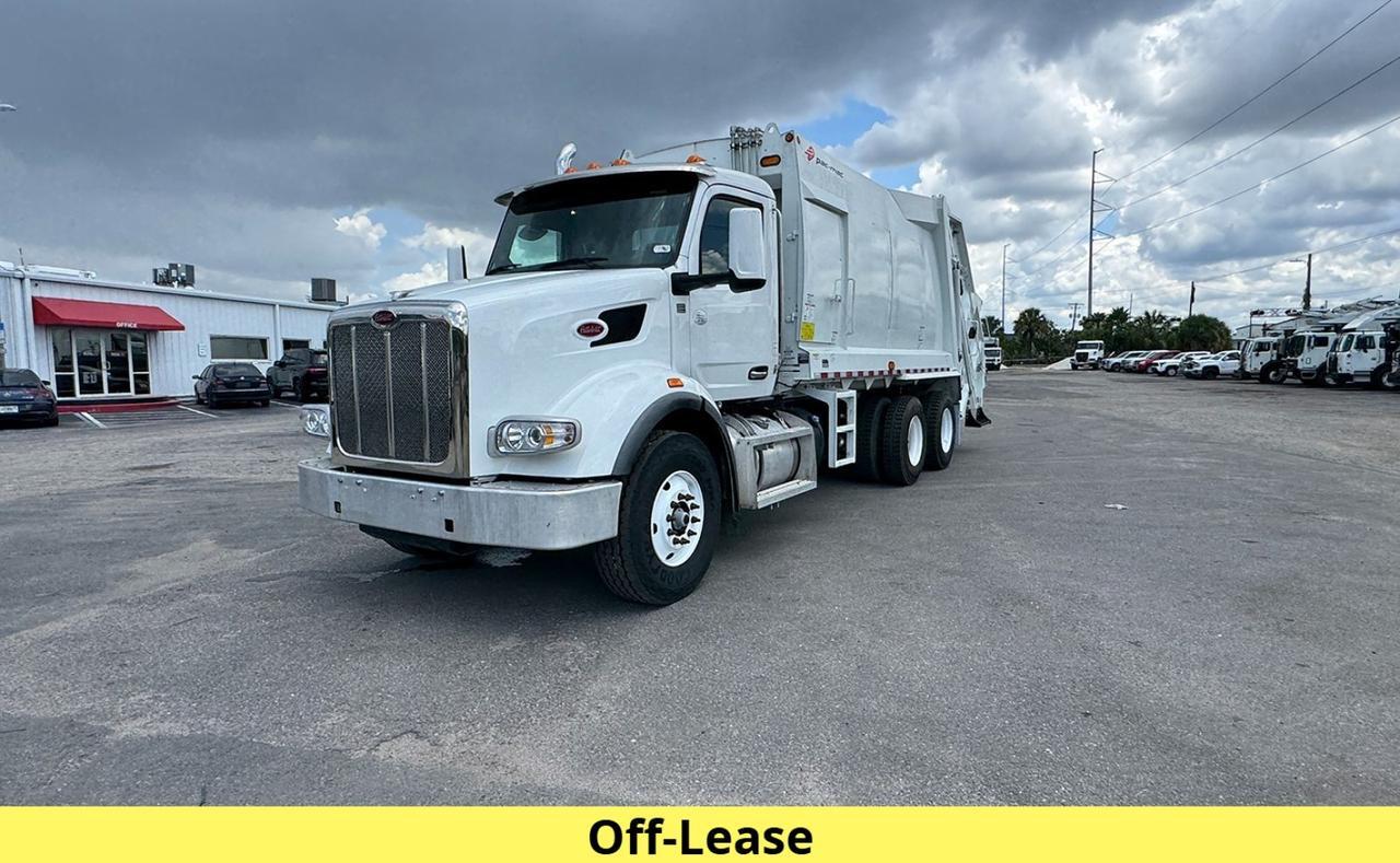 2024 Peterbilt 567 25 yard Pac-Mac Rear Loader Garbage Truck