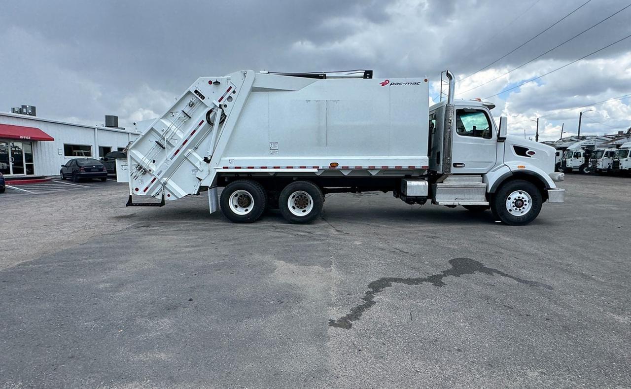 2024 Peterbilt 567 25 yard Pac-Mac Rear Loader Garbage Truck