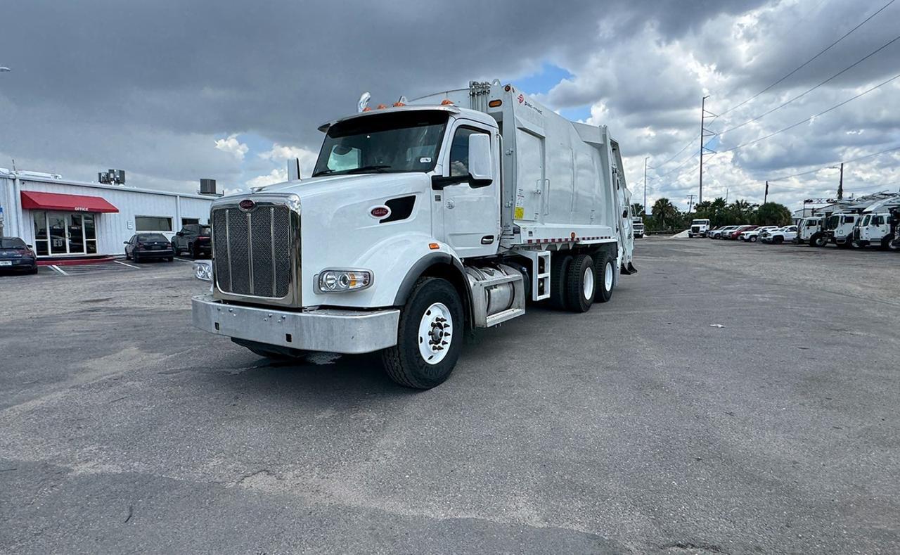 2024 Peterbilt 567 25 yard Pac-Mac Rear Loader Garbage Truck Tampa FL