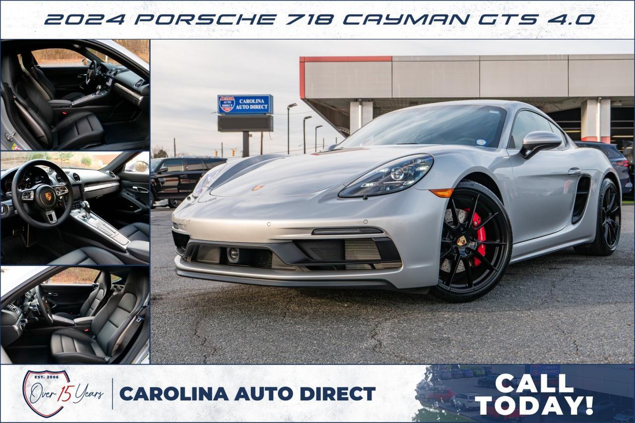 2024 Porsche 718 Cayman GTS 4.0 / PDK / Navigation / Adaptive Cruise!