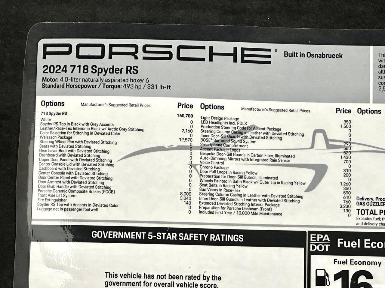 2024 Porsche 718 RS Newark DE