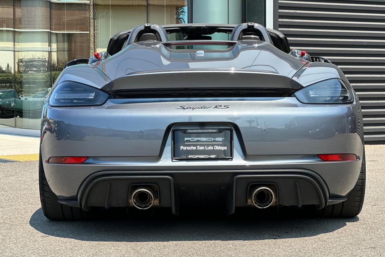 2024 Porsche 718 Spyder Spyder RS San Luis Obispo CA