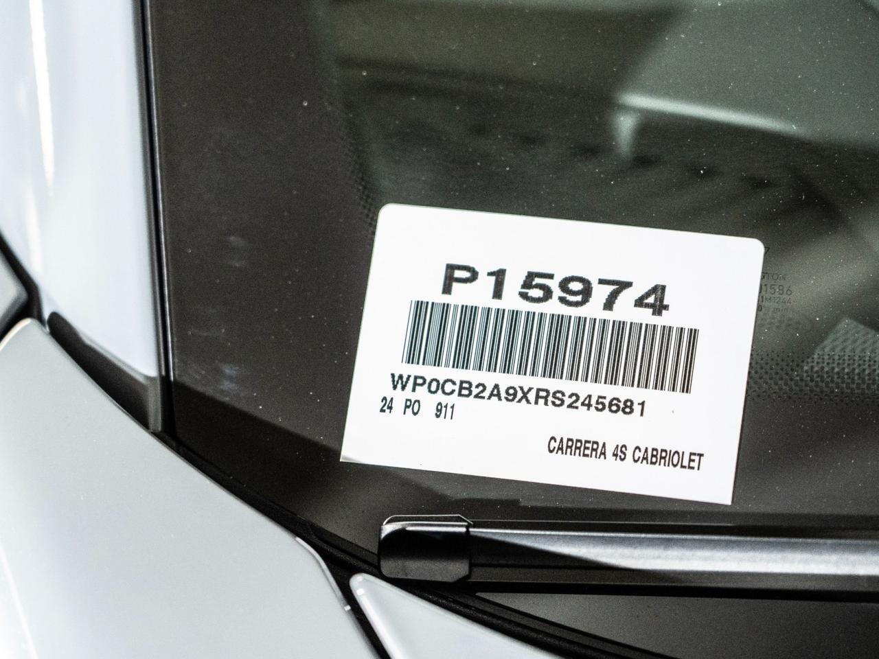 2024 Porsche 911 Carrera 4S Cabriolet Pompano Beach FL