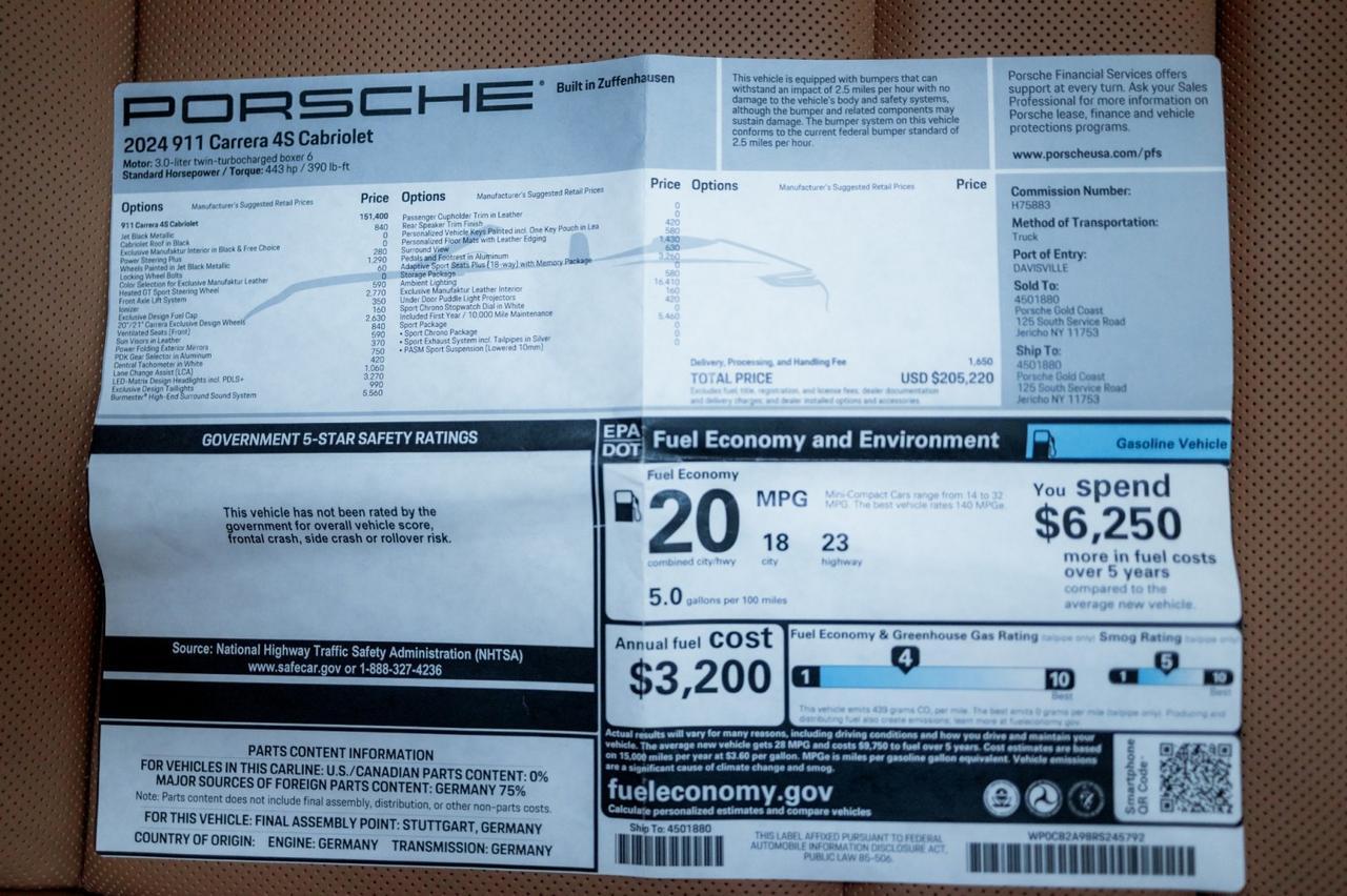 2024 Porsche 911 Carrera 4S Marietta GA