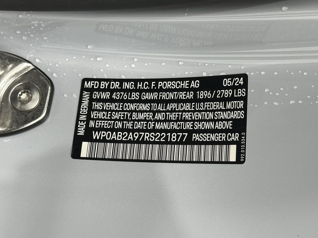 2024 Porsche 911 Carrera GTS Newark DE