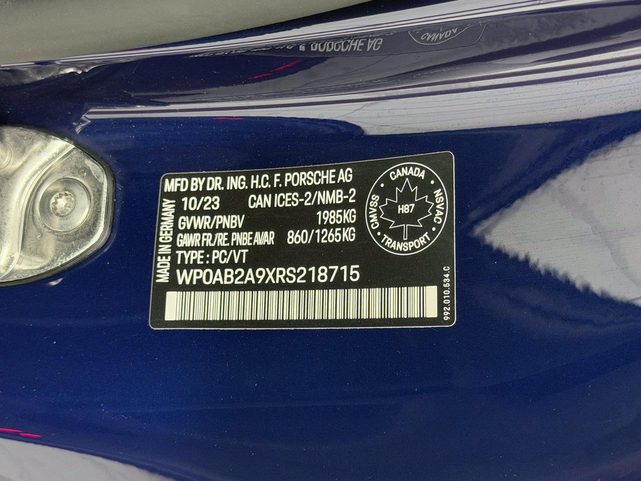 2024 Porsche 911 Carrera Gts Newark DE