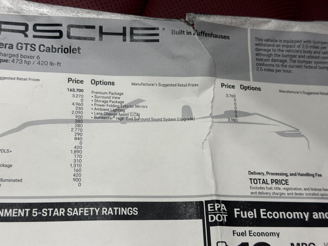 2024 Porsche 911 Carrera Gts Newark DE