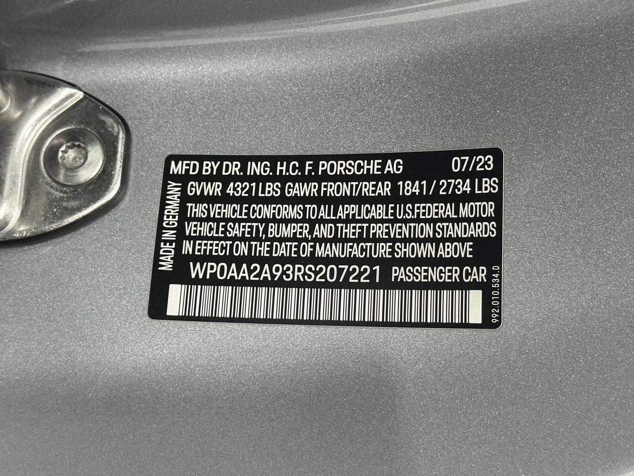 2024 Porsche 911 Carrera Newark DE