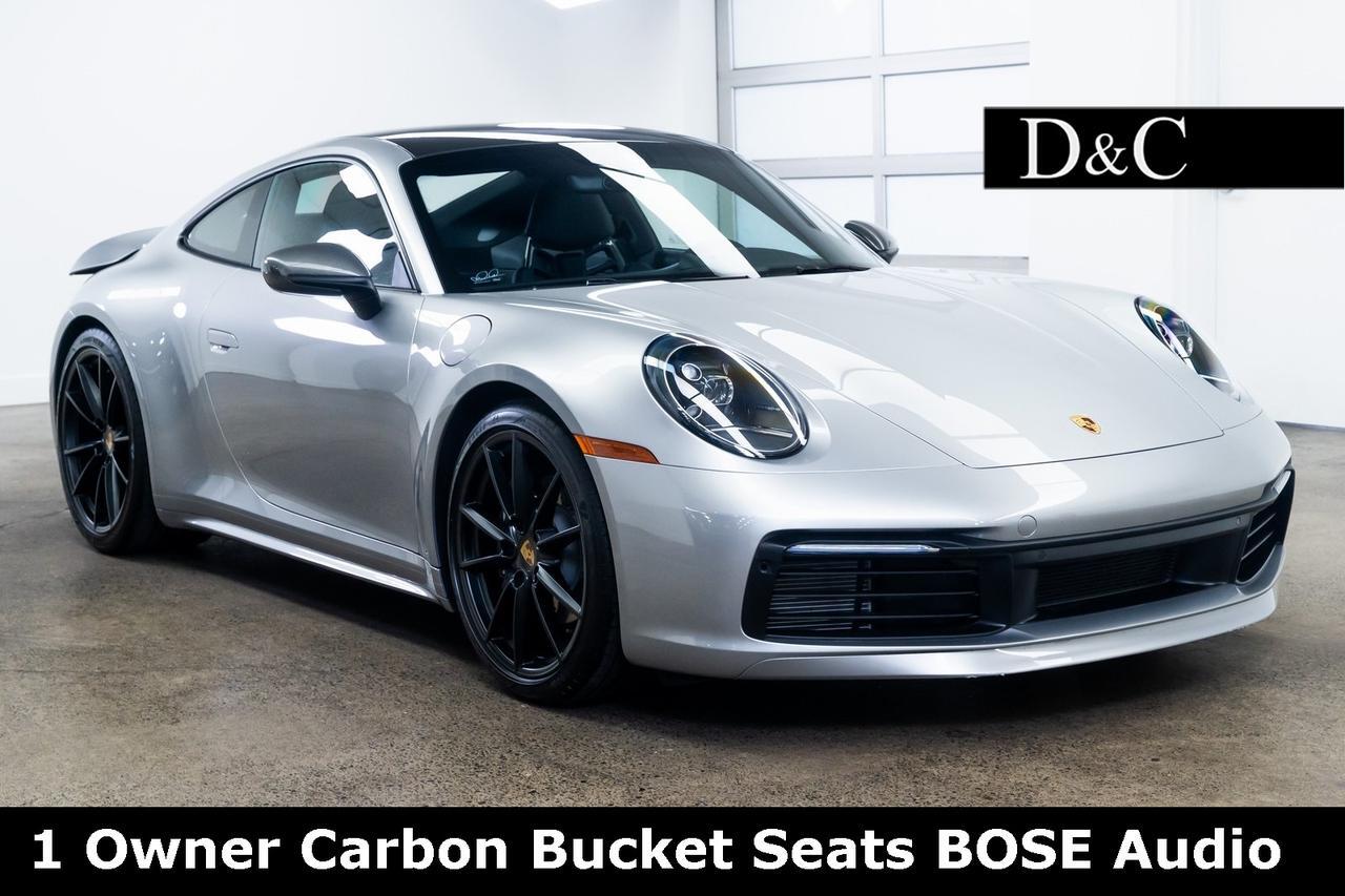 2024 Porsche 911 Carrera T 1 Owner Carbon Bucket Seats BOSE Audio Portland OR