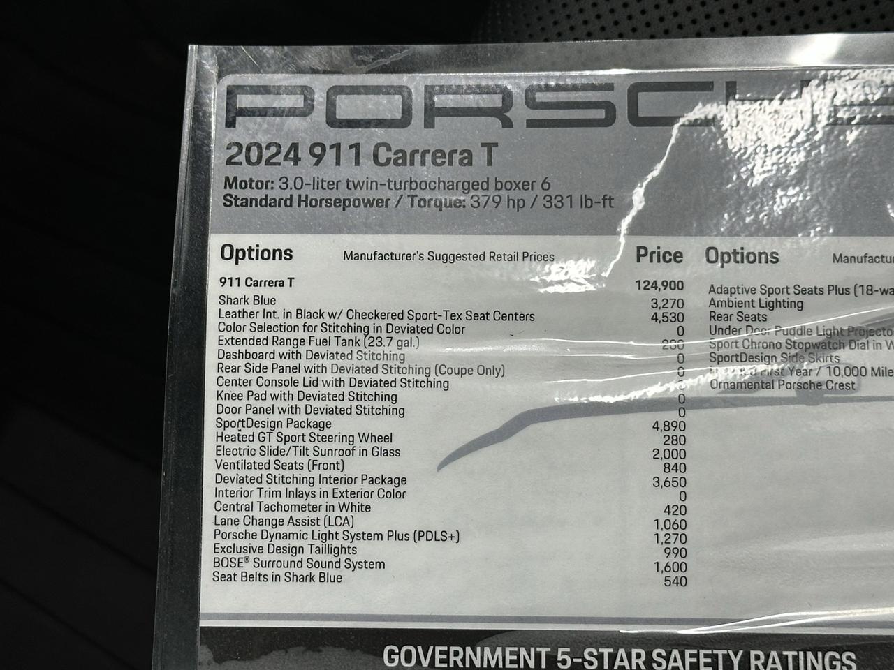2024 Porsche 911 Carrera T Newark DE