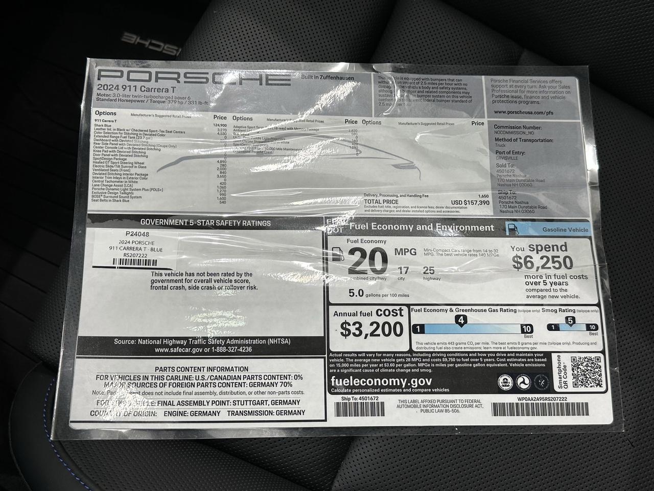 2024 Porsche 911 Carrera T Newark DE