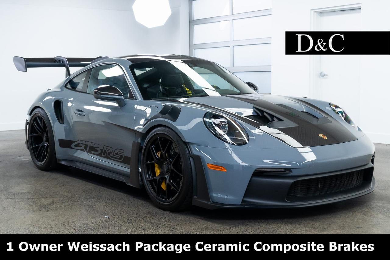 2024 Porsche 911 GT3 RS 1 Owner Weissach Package Ceramic Composite Brakes