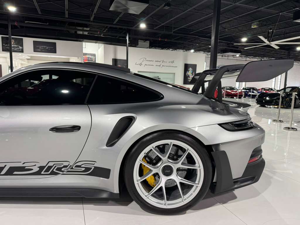 2024 Porsche 911 GT3 RS Weissach Package!! GT Silver paint, Racing Yellow calipers, front lifter, Bose audio & MORE!! Fort Lauderdale FL