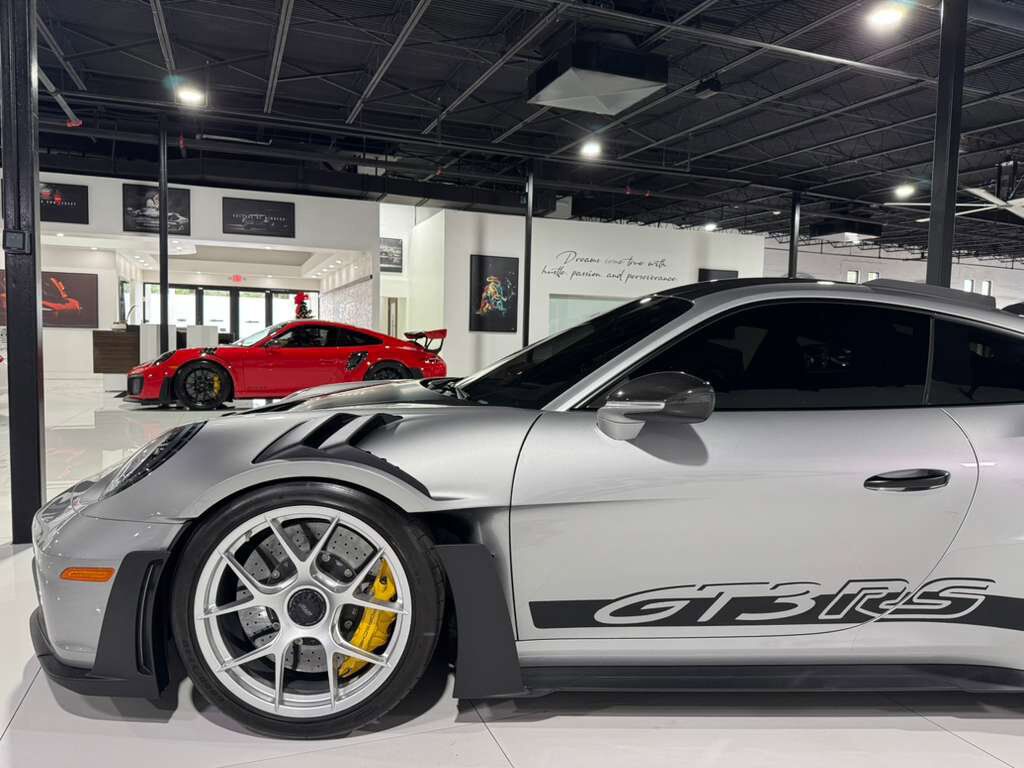 2024 Porsche 911 GT3 RS Weissach Package!! GT Silver paint, Racing Yellow calipers, front lifter, Bose audio & MORE!! Fort Lauderdale FL