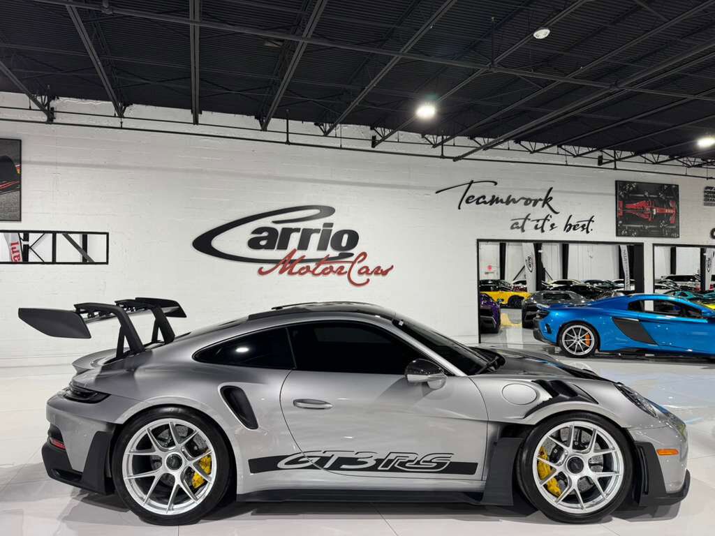 2024 Porsche 911 GT3 RS Weissach Package!! GT Silver paint, Racing Yellow calipers, front lifter, Bose audio & MORE!! Fort Lauderdale FL