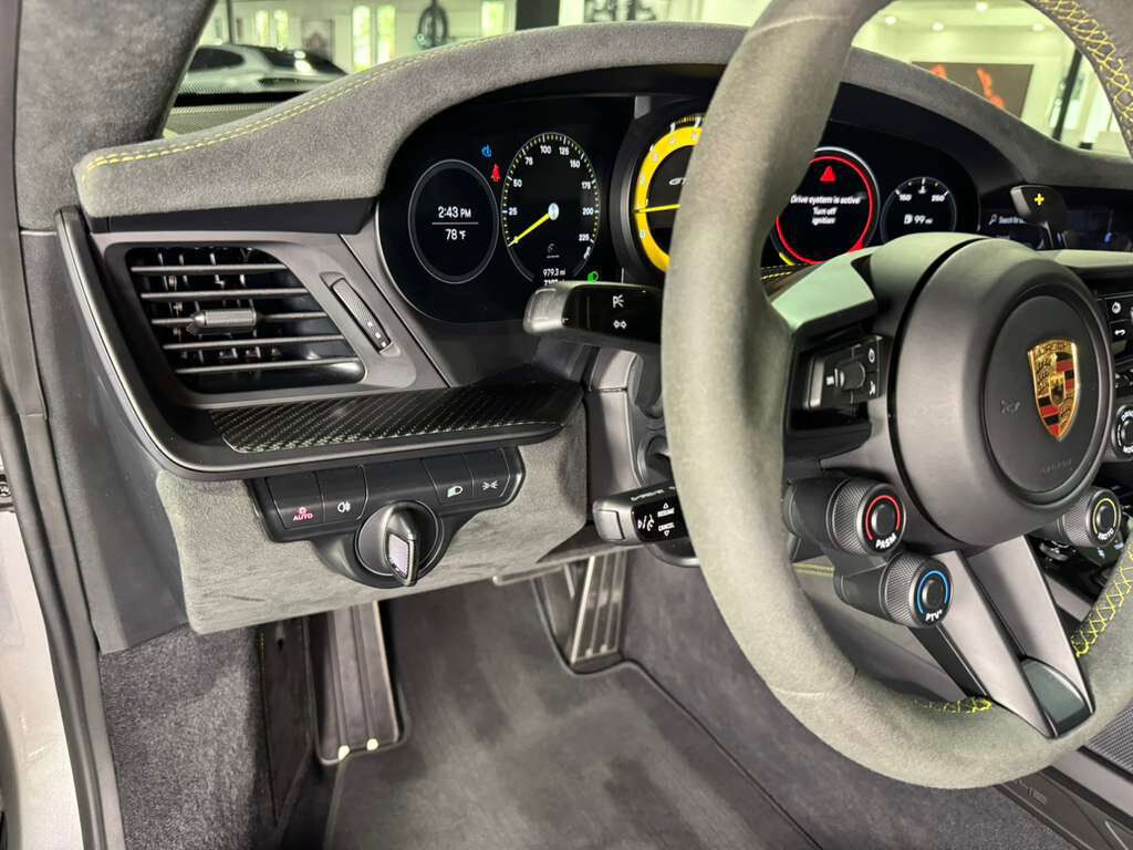 2024 Porsche 911 GT3 RS Weissach Package!! GT Silver paint, Racing Yellow calipers, front lifter, Bose audio & MORE!! Fort Lauderdale FL