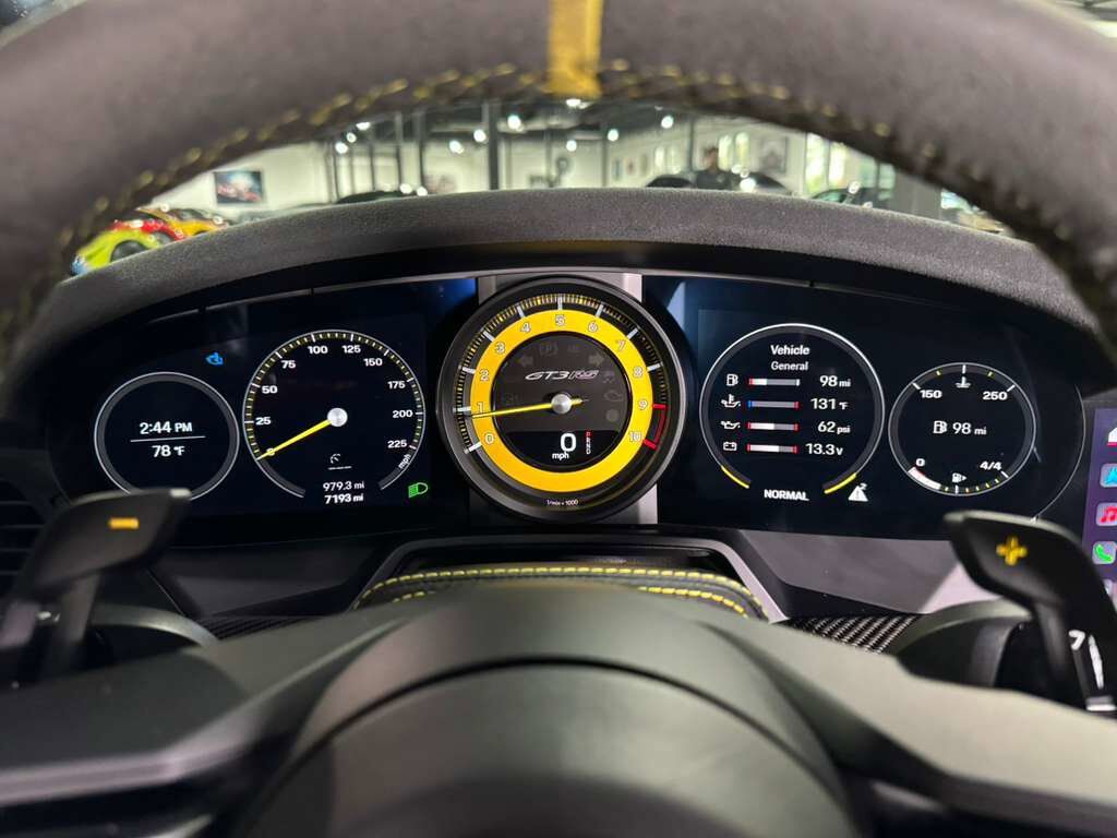2024 Porsche 911 GT3 RS Weissach Package!! GT Silver paint, Racing Yellow calipers, front lifter, Bose audio & MORE!! Fort Lauderdale FL