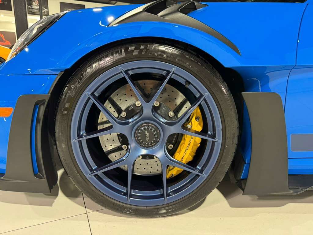 2024 Porsche 911 GT3 RS Weissach Shark Blue paint, carbon racing seats, magnesium wheels, PCCB, Bose audio AND MORE!! Fort Lauderdale FL
