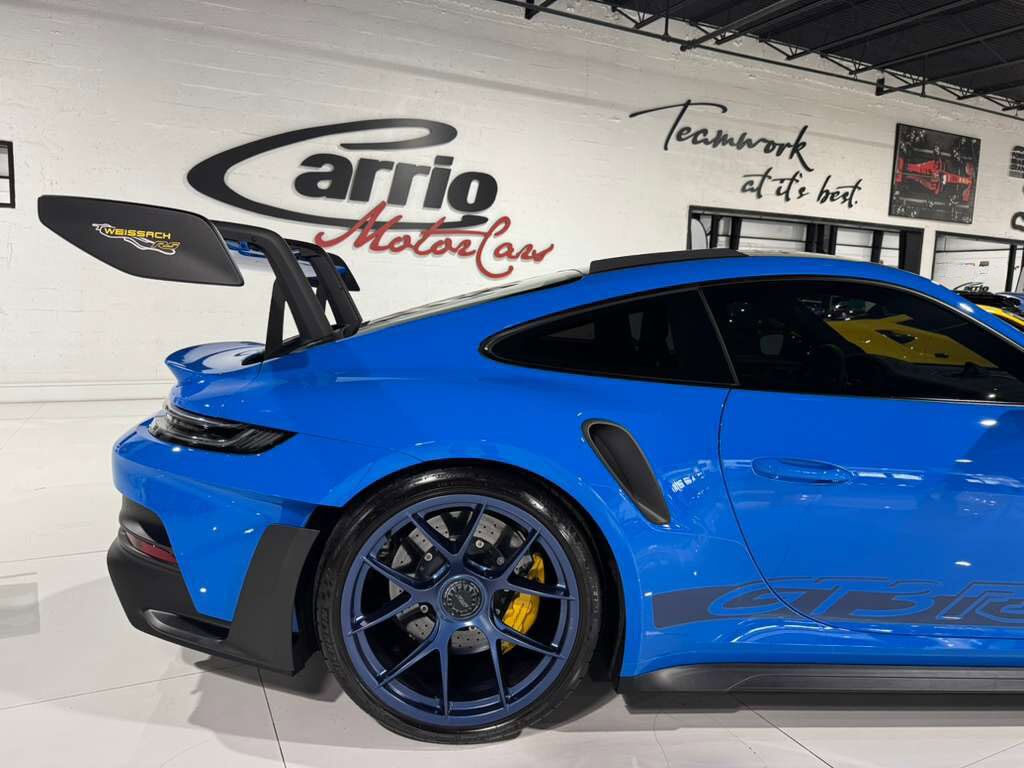 2024 Porsche 911 GT3 RS Weissach Shark Blue paint, carbon racing seats, magnesium wheels, PCCB, Bose audio AND MORE!! Fort Lauderdale FL