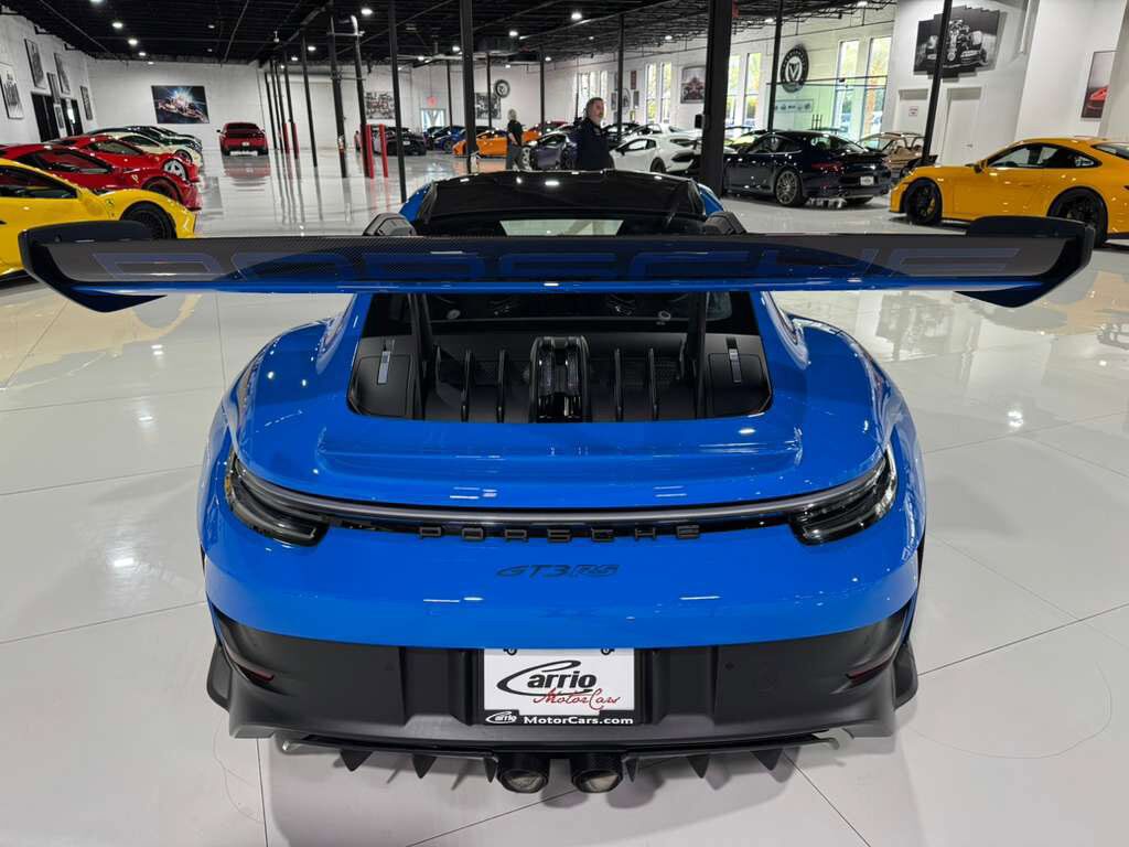 2024 Porsche 911 GT3 RS Weissach Shark Blue paint, carbon racing seats, magnesium wheels, PCCB, Bose audio AND MORE!! Fort Lauderdale FL
