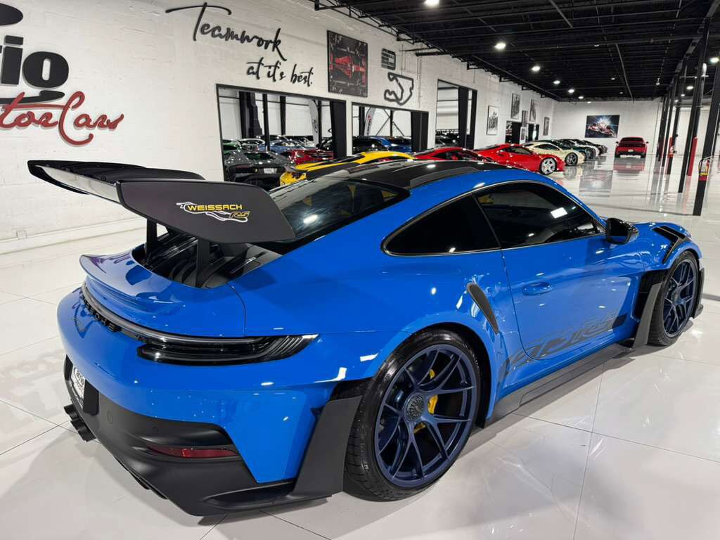 2024 Porsche 911 GT3 RS Weissach Shark Blue paint, carbon racing seats, magnesium wheels, PCCB, Bose audio AND MORE!! Fort Lauderdale FL