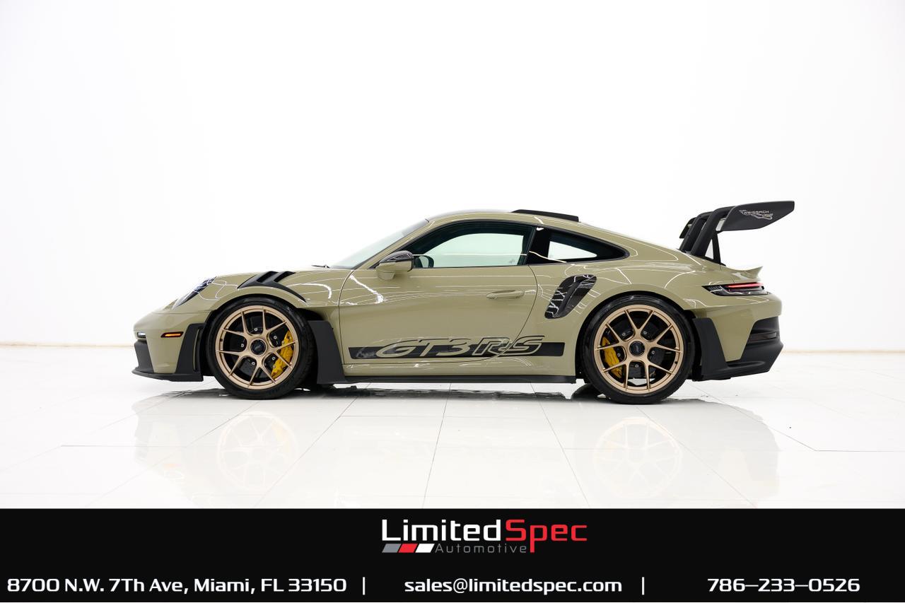 2024 Porsche 911 GT3 RS Weissach package PTS Stone Grey Miami FL